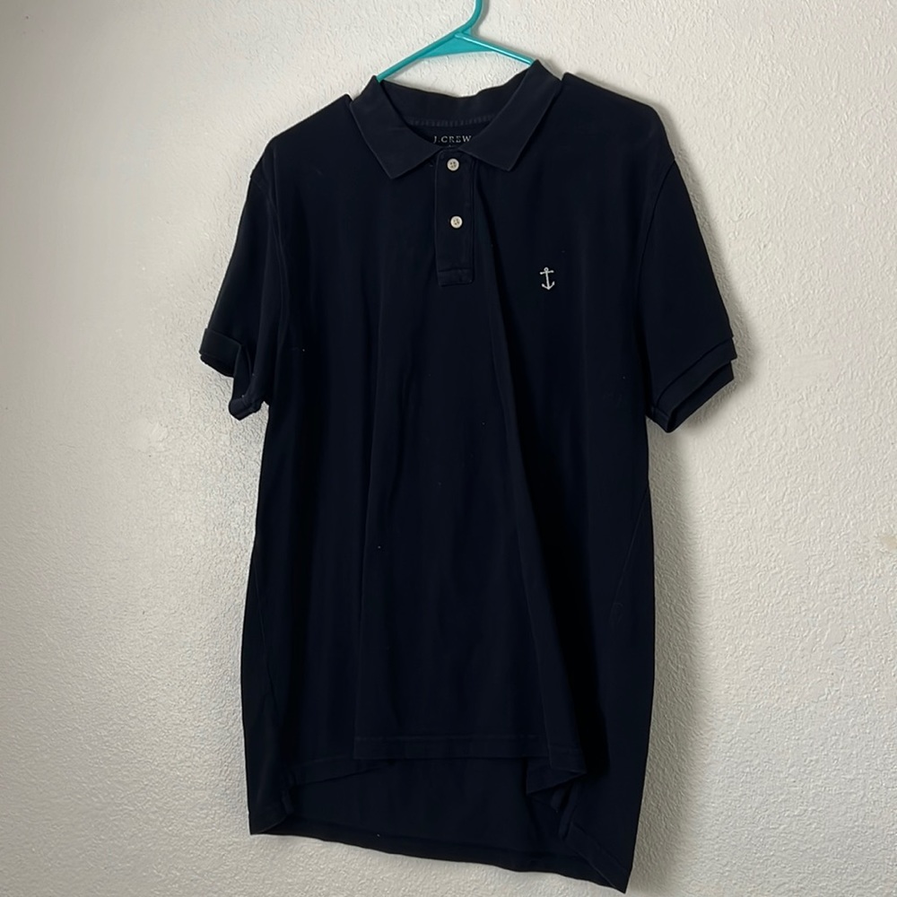 J. Crew Men’s Navy Blue Polo Size Large